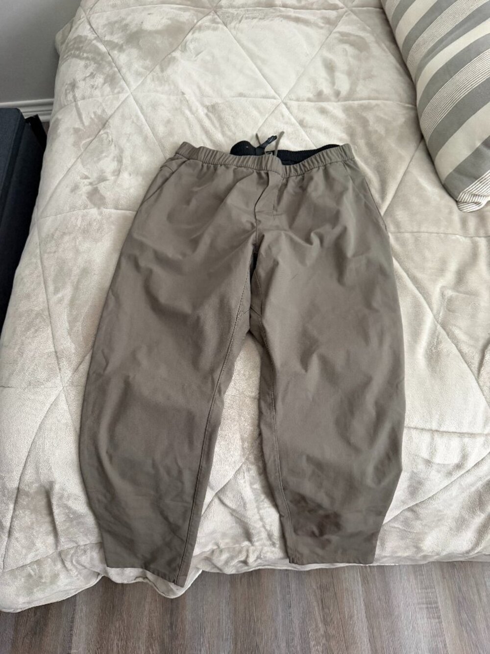 Lululemon ABC Warpstreme Pull-On Pants Men’s XL Trench Khaki